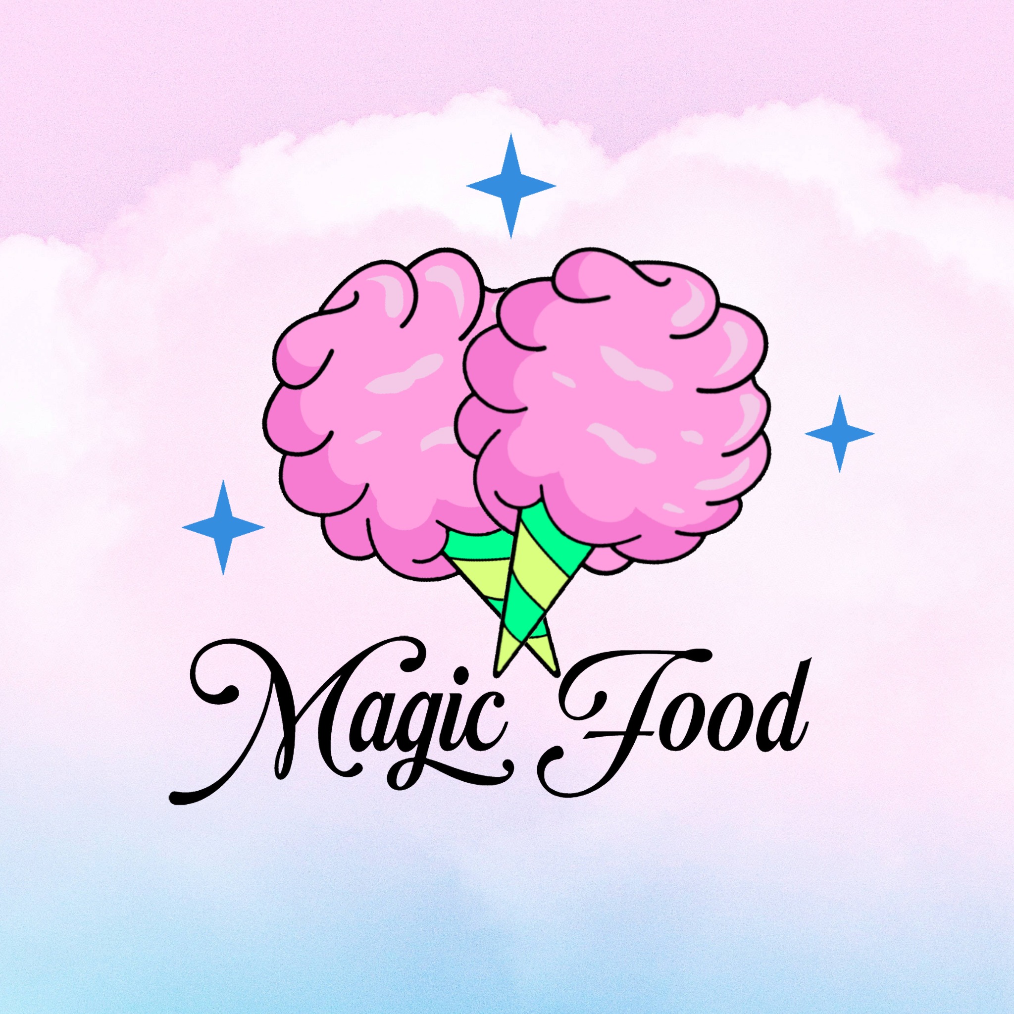 Minipannkoogid ja suhkruvatt - Magic Food